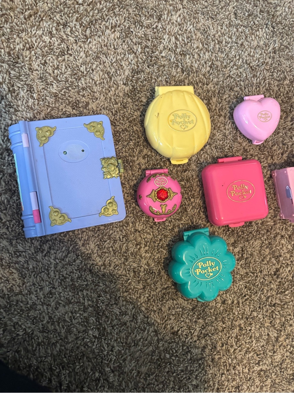 Vintage Polly pocket collection-7 with all pieces - Picture 10 of 10